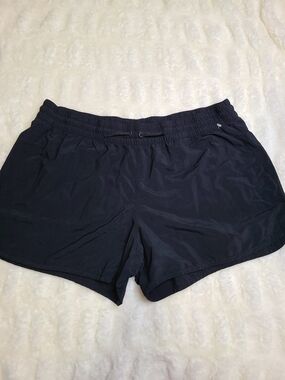 Columbia Women's Black Athletic Shorts with Elastic Waistband Size